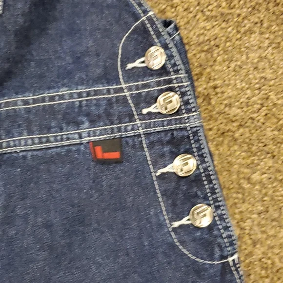 FUBU Denim Overalls - Picture 4 of 16